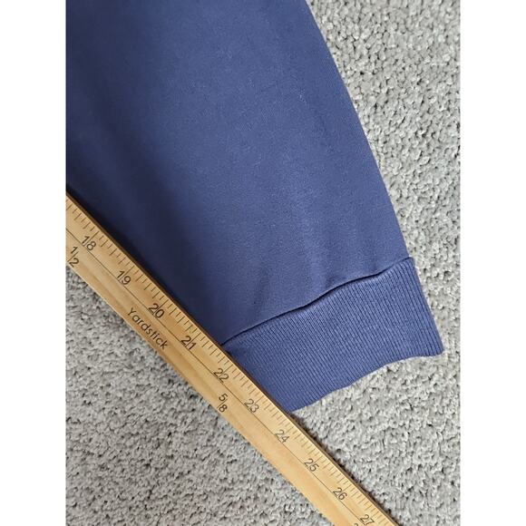 Travis Mathew Sweatshirt Mens 2XL Blue 1/4 Zip Golf Stretch Rayon Soft Preppy - Picture 10 of 11